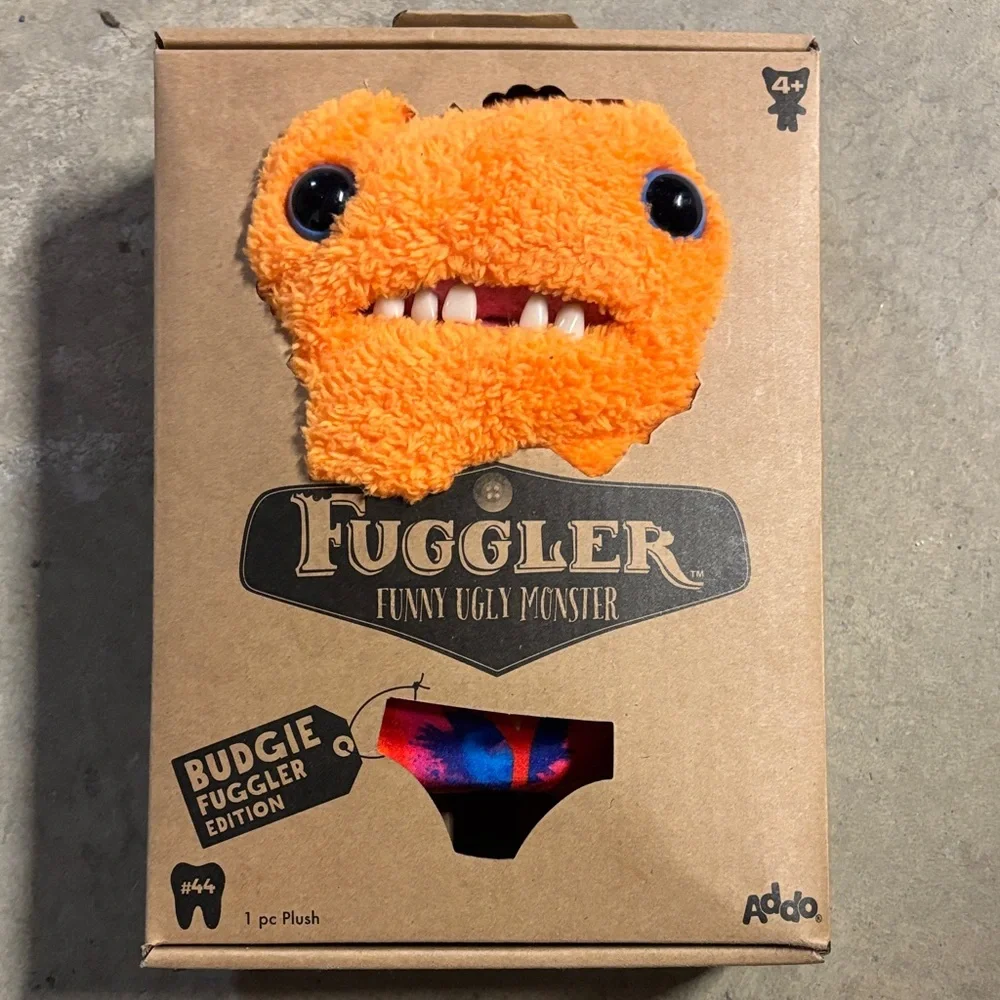 Fuggler Funny Ugly Monster Plush - Bright Orange - Picture 1 of 3